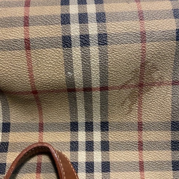 Authentic Vintage BURBERRY Tote - Picture 5 of 6